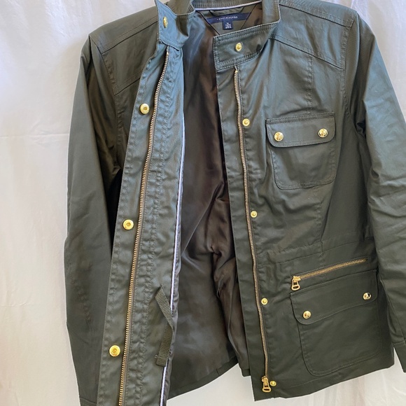 Tommy Hilfiger Waxed Cotton Canvas Jacket/Coat Womens Size: XL - Picture 9 of 13